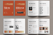 Corporate Business Plan Template, a Brochure Template by MightyDesign (Thumbnail 2 of 6)