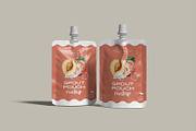 Spout Pouch Mockup, a Packaging Mockup by graphicsecond (Thumbnail 2 of 5)