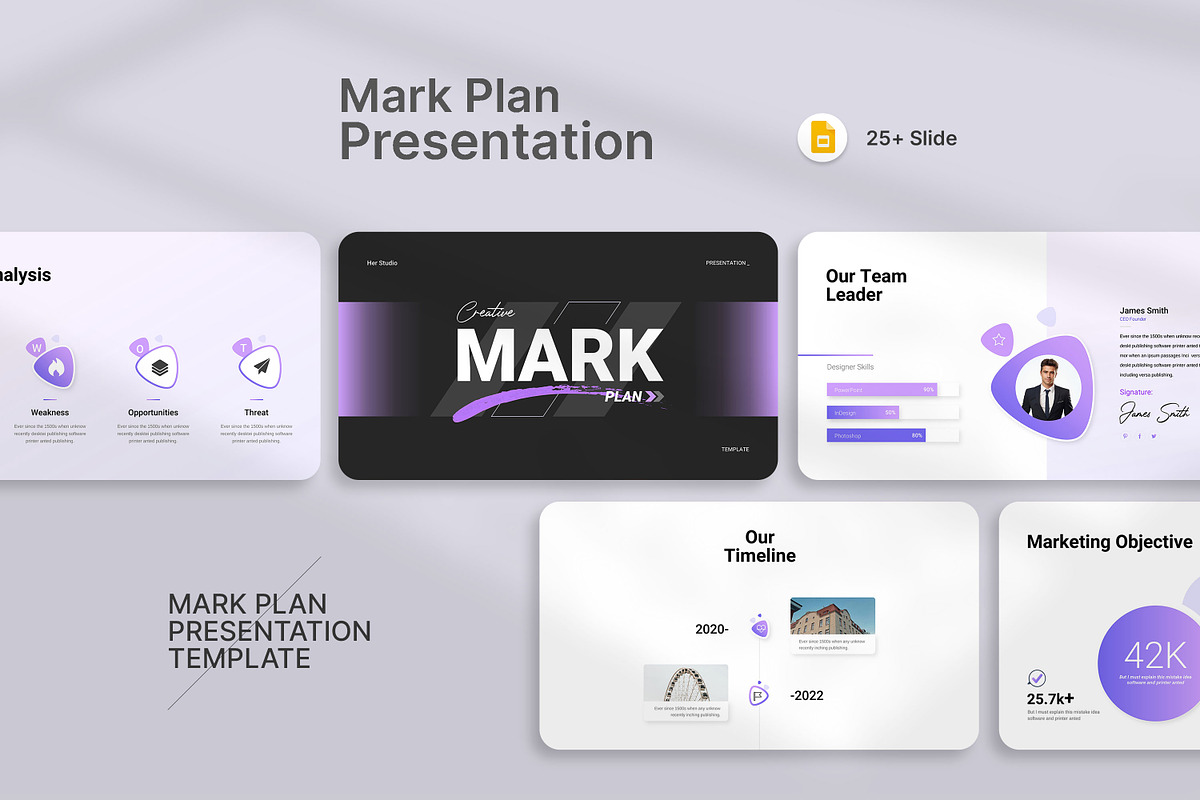 Marketing Plan Presentation, a Presentation Template by KreateTribe (Photo 4 of 5)