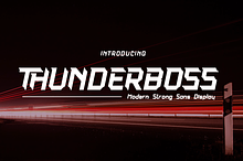 Thunderboss Modern Strong Sans