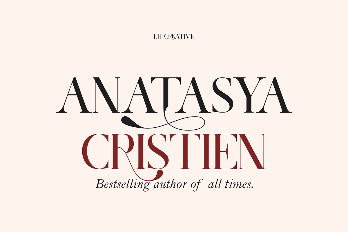 Roland Bryon Display, a Serif Font by LuhopCreative (Photo 6 of 18)