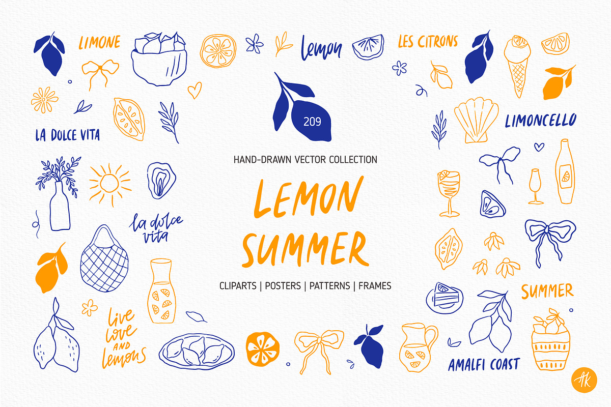 Four Seasons Line Art Bundle, a Seasonal Illustration by Alena Koval (Photo 2 of 17)