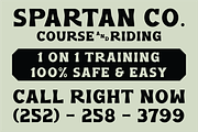SFC Sparta, a Sans Serif Font by Skilline Supply Co. (Thumbnail 7 of 7)