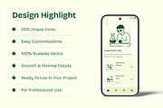 200 Education and science icons, an Outline Icon by Vectors Market (Thumbnail 2 of 8)