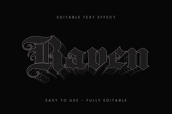 Gothic Blackletter Text Effect preview 4