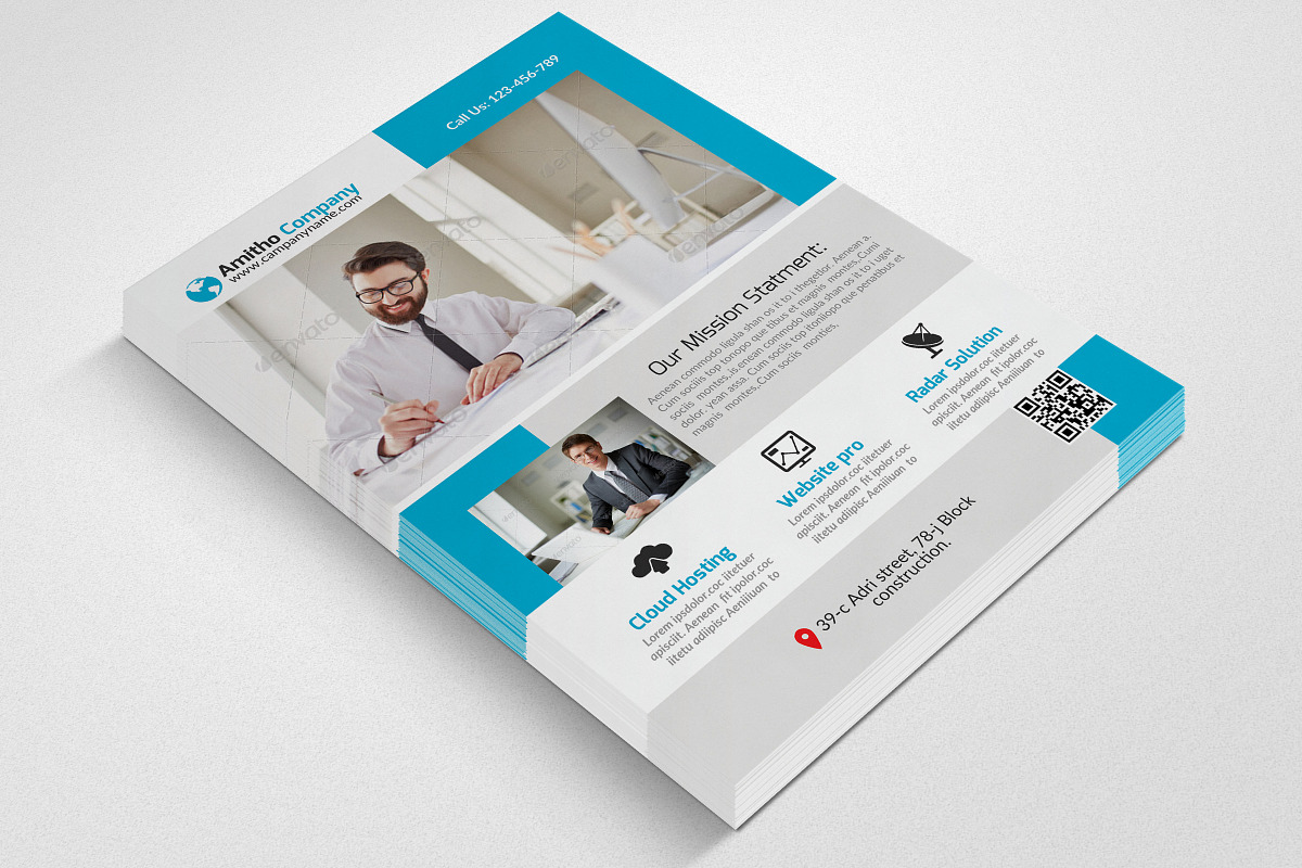 Business Industry Flyer Template, a Flyer Template by Business Flyers