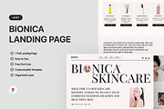 Bionica Landing Page, an UI Kit Template by slidenotion (Thumbnail 1 of 6)