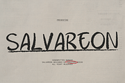 SALVAREON - Handwritten Marker Font, a Handwritten Font by Indotype Foundry (Thumbnail 1 of 10)