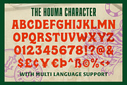 The Houma & Extras!, a Serif Font by IronbirdCreative (Thumbnail 8 of 9)