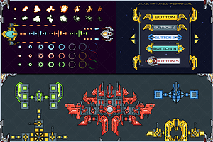 Spaceship Creation Kit - Game Assets