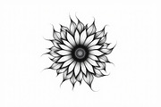 Mandala Art Line Drawing Pack Set, an Illustration by yasushie (Thumbnail 5 of 11)