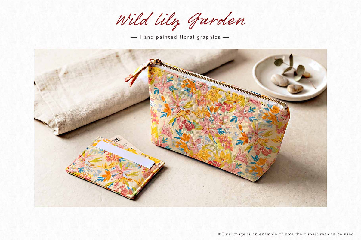 Wild Lily Garden Botanical Set, a Pattern Graphic by Sawango Designs (Photo 7 of 9)