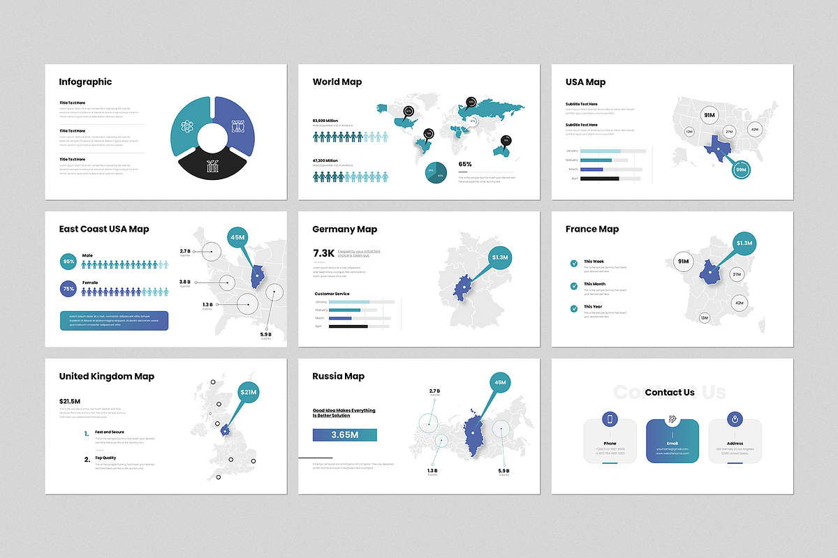 Company Profile Presentation, a Presentation Template by GenerousArt (Photo 6 of 8)