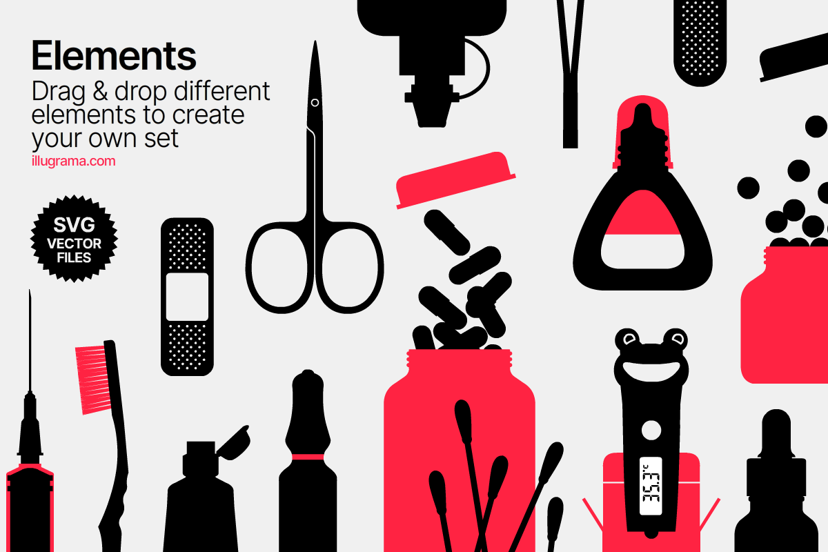 Pharmacy & Medicine - Graphics, a Healthcare Illustration by illugrama (Photo 4 of 19)