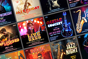 Music Event PSD Templates – 12 Pack, a Social Media Template by Allies Interactive (Thumbnail 3 of 3)
