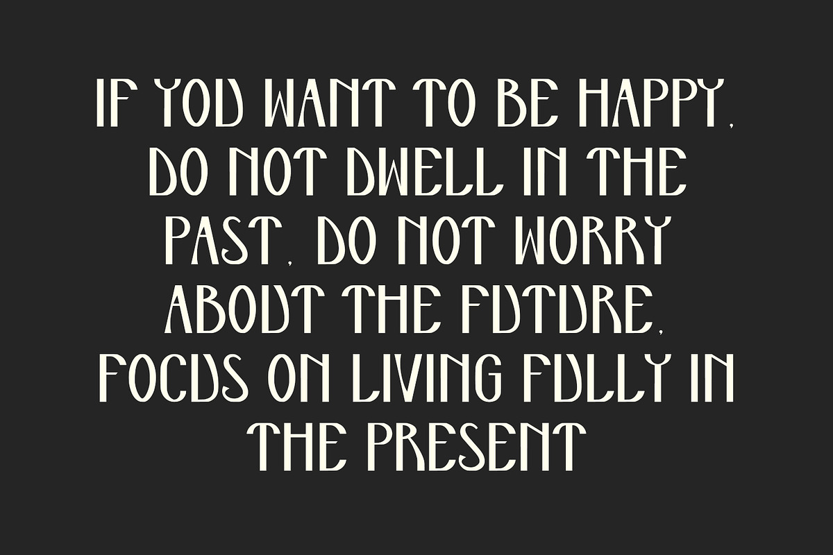 Challio Futuristic Display Font, a Sans Serif Font by Maulana Creative (Photo 6 of 7)