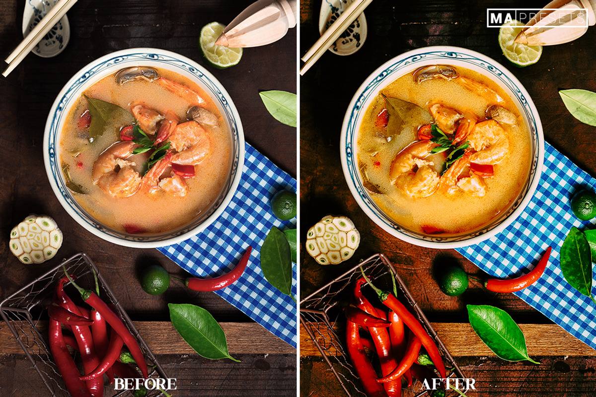 10 PRETTY FOOD Lightroom Presets, a Preset Add-On by MaPresets (Photo 8 of 13)