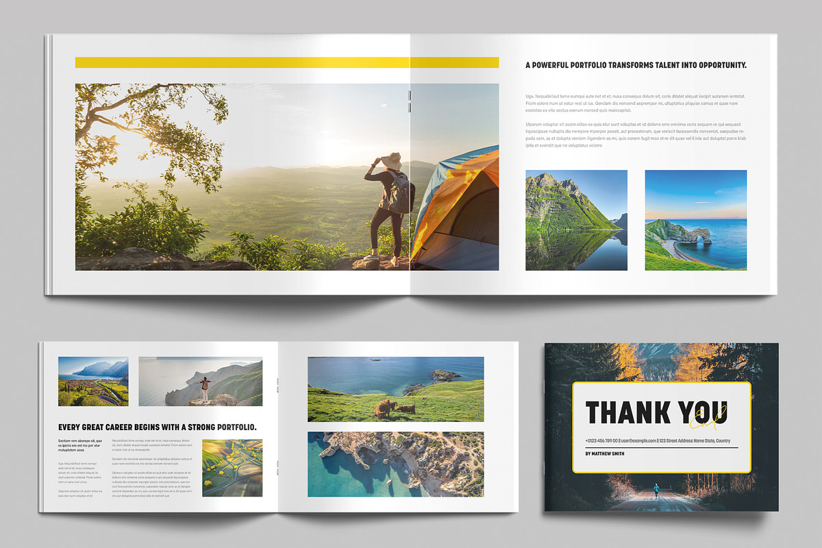 Modern Photography Portfolio Book, a Brochure Template by MightyDesign (Photo 6 of 9)