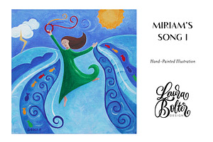 Miriam's Song I Stock Illustration