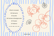 La Dolce Vita Hand Drawn Collection, an Object Illustration by Felizabeth Design (Thumbnail 2 of 15)