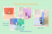 DIY 3D Greeting Cards Printables, a Card Template by Clairee Design Studio (Thumbnail 6 of 7)