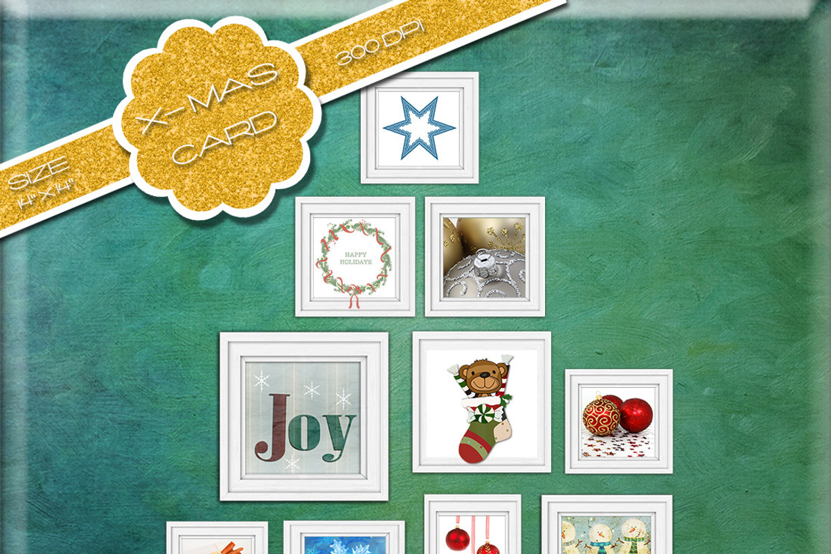 Christmas Card, a Stationery Template by Art Cascadea