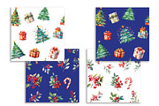 Watercolor christmas clipart, winter, an Object Graphic by KomtsyanTatyanaArt (Thumbnail 2 of 5)
