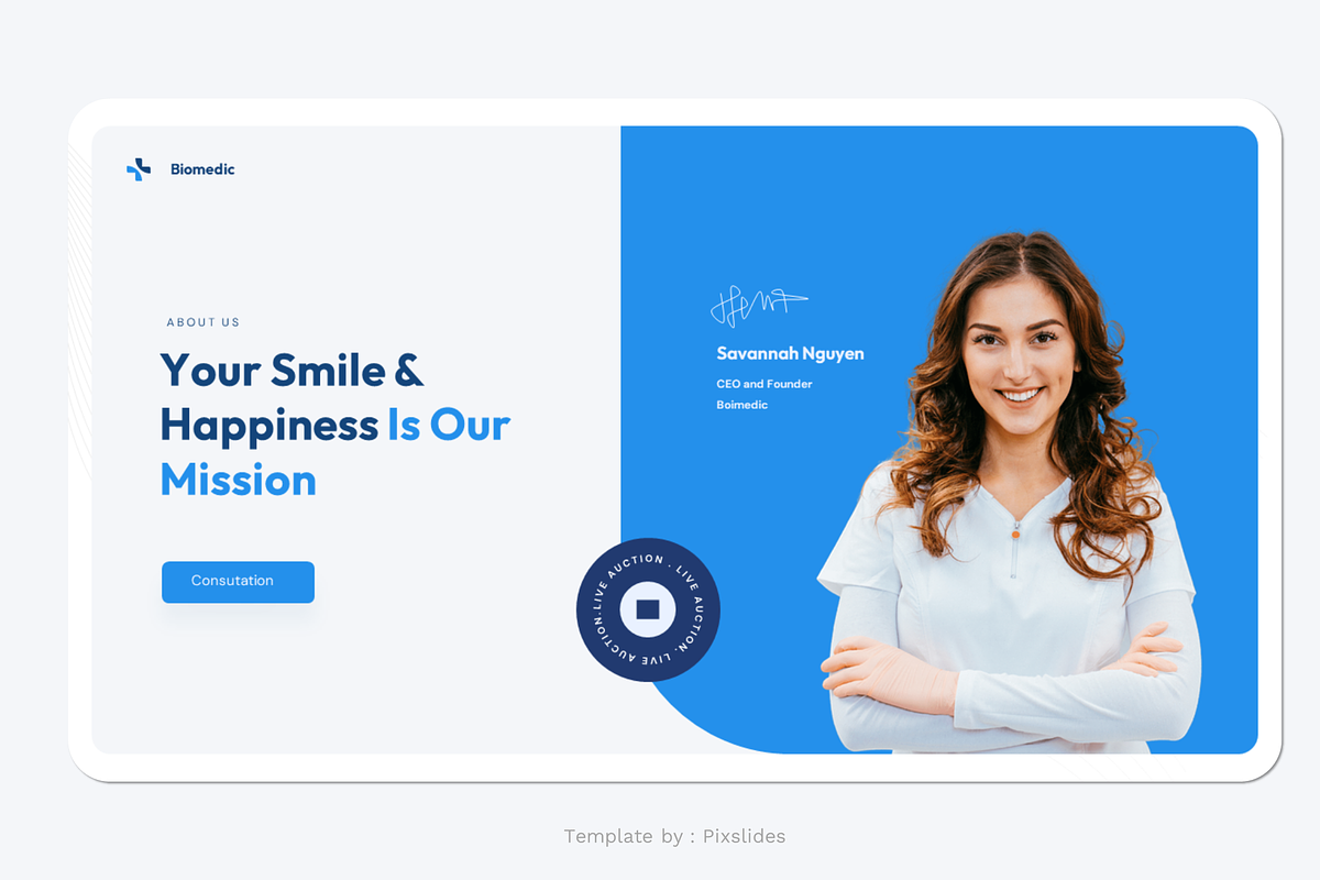 Medical Health PowerPoint, a Presentation Template by Pixslides (Photo 5 of 7)