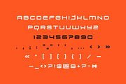 Iqarus Futuristic Sans Serif, a Sans Serif Font by alpercakici (Thumbnail 14 of 15)