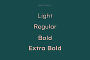 Article Round - A Geometric Typeface, a Sans Serif Font by Cassandra Cappello (Thumbnail 6 of 8)