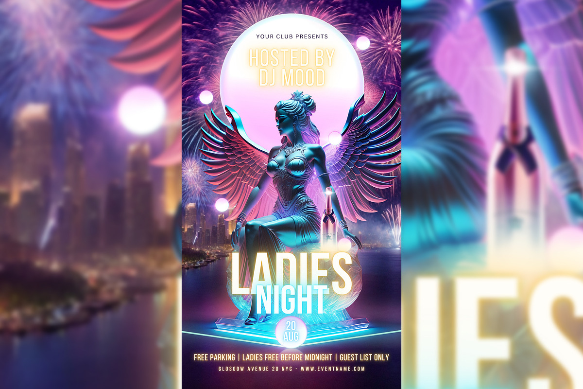 10 Canva Party Templates For Insta, a Templates & Theme by GoodFind (Photo 5 of 5)