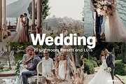 20 Wedding Lightroom Presets and LUT, a Preset Add-On by SparkleStock (Thumbnail 1 of 16)