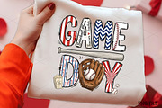 Baseball Mom Game Day PNG, an Illustration by OK Design (Thumbnail 2 of 4)