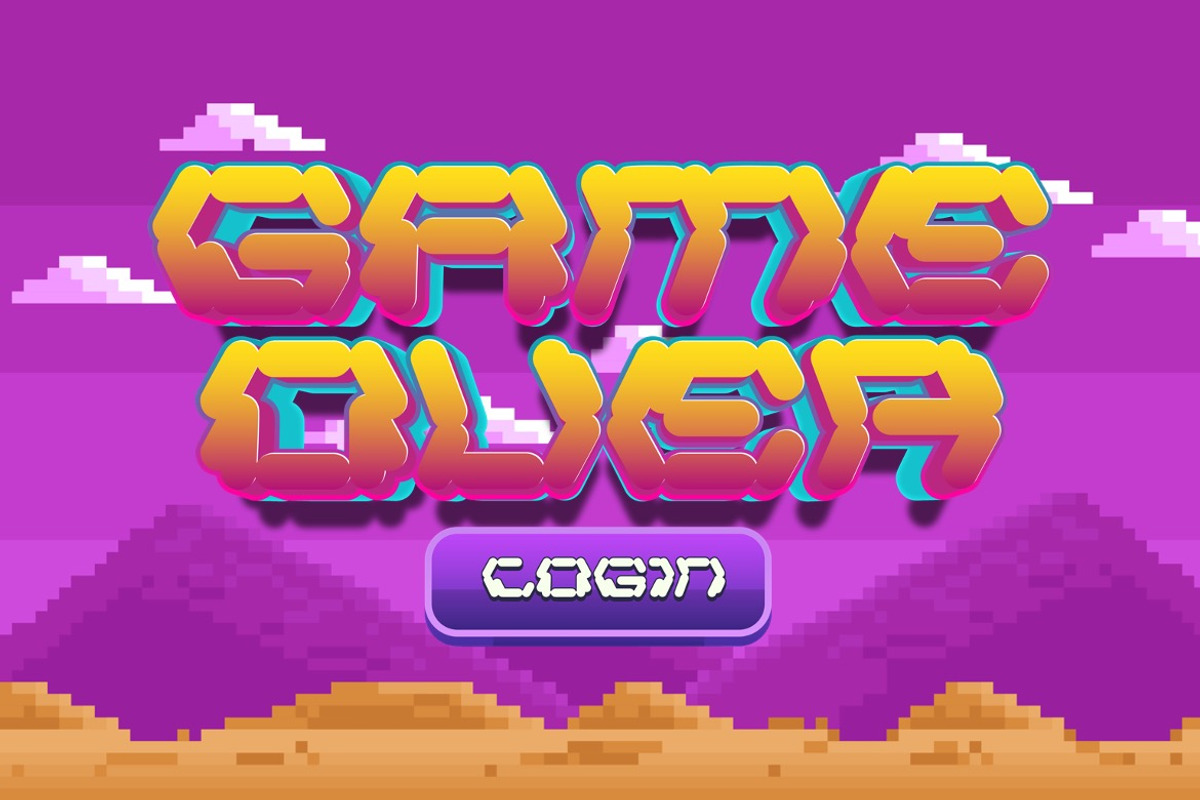 Swepiers - Pixel Gaming Font, a Font by Dhabee (Photo 5 of 15)