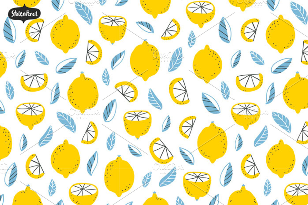Awesome patterns set part 1, a Pattern Graphic by Stolenpencil (Photo 3 of 7)