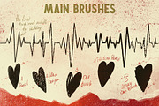 Vintage Texture Brushes 2. Grunge., a Brushes & More by Maria Summer (Thumbnail 2 of 7)