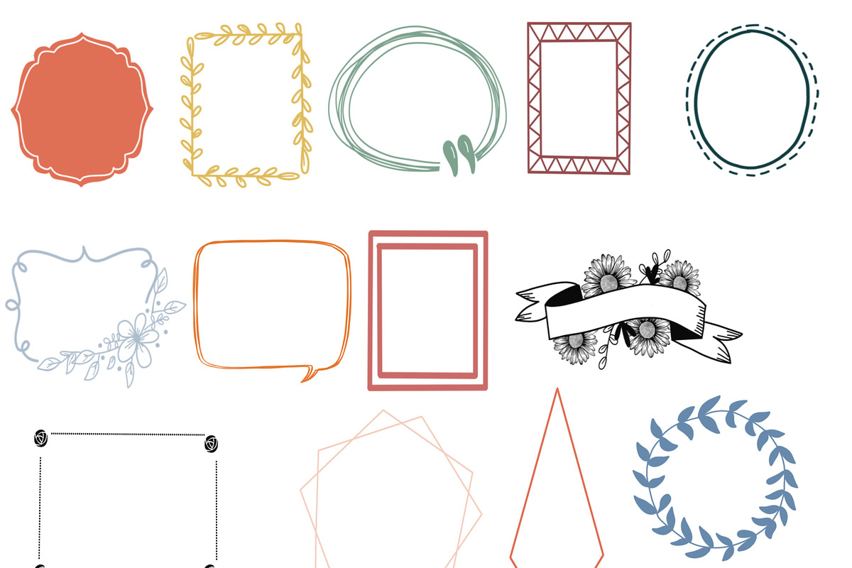 Photo Frame & Banner Stamps, a Brush Add-On by OkayAnnie Designs (Photo 5 of 6)