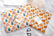 Cute pumpkins vector patterns autumn, a Pattern Graphic by Let's Art (Thumbnail 5 of 5)