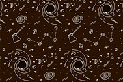Coffee as Cosmos – Patterns, a Pattern Graphic by Lyolya Profitrolya (Thumbnail 2 of 3)