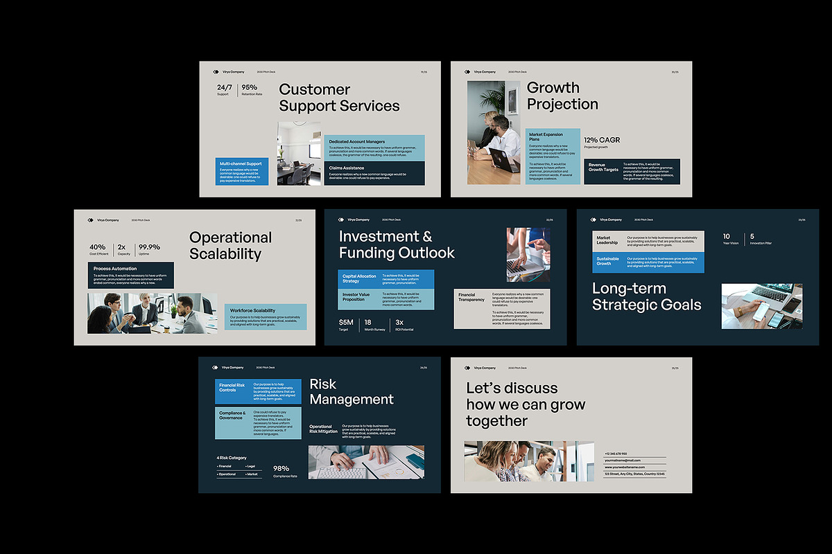 VIRYA | Marketing Proposal Deck GSL, a Presentation Template by Neermana (Photo 2 of 4)