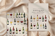 Wine Bottles & Glasses — Watercolor, a Decorative Illustration by ThaismotaCreativeCo (Thumbnail 5 of 7)