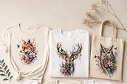 Floral animal clipart, an Object Illustration by HeavensStar (Thumbnail 3 of 7)