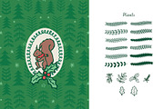 Whimscal Christmas Set for Procreate, a Brush Add-On by Pencil Twist (Thumbnail 8 of 10)
