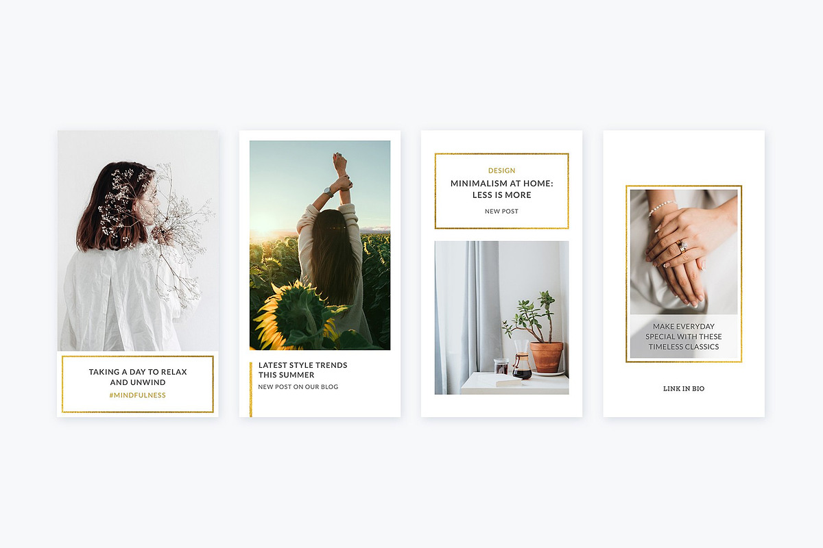 Instagram Stories Gold | CANVA, a Social Media Template by Poego Social (Photo 5 of 12)