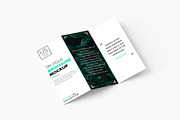 Tri Fold Brochure Mockup, a Print Template by UnicDesign (Thumbnail 3 of 11)
