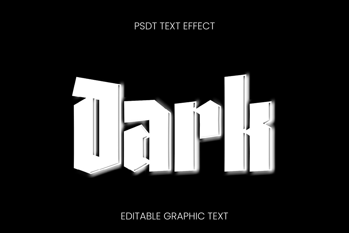 Gothic Glow Text Effect
