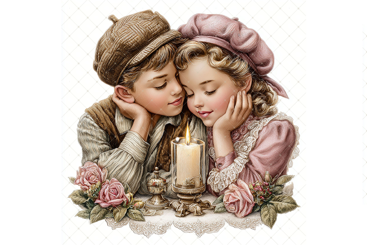 Couple in Love Clipart JPG, a Person Illustration by Memories By Lea (Photo 15 of 19)