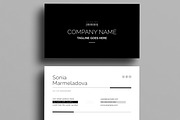 Minimal Corporate Business Card, a Business Card Template by MightyDesign (Thumbnail 3 of 6)