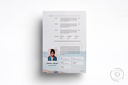 2 Page Blogger Media Kit Template, a Resume Template by Leo Resume (Thumbnail 3 of 4)