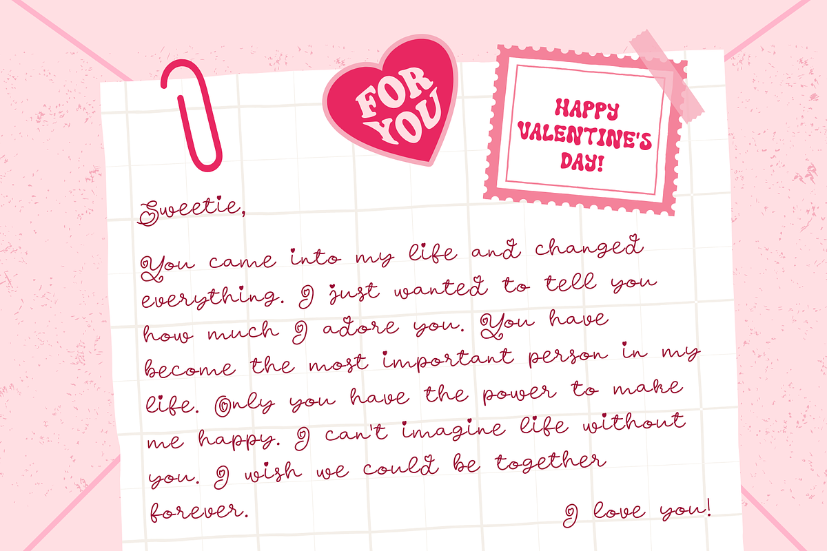 Magic Cupid is a Script font, a Script Font by Brown Cupple (Photo 3 of 9)